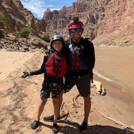 Eric Villency with his son Ronan Anthony Villency.